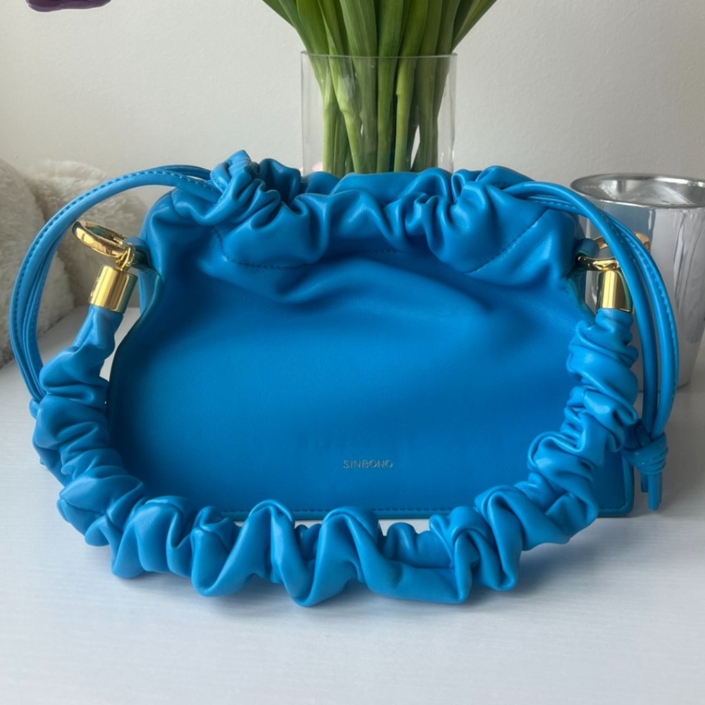 SINBONO Drawstring Handbag - Blue